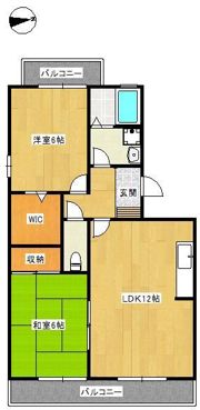 ハイアーグラウンドB棟の間取り画像