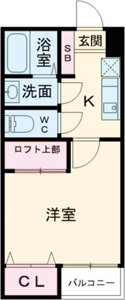 プロスペリタ萩原の間取り画像