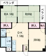 パークサイドの間取り画像