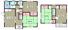 穂垣住宅の間取り画像