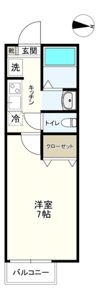 パセオグランデ臼井台の間取り画像