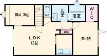 KOKOROM石江の間取り画像