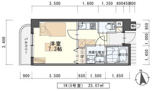 Bleu Ciel(ブルーシエル)の間取り画像
