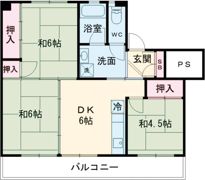 サンコーポラス柳川Ⅱの間取り画像