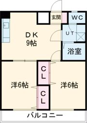 シンフォニックガーデン駅西の間取り画像