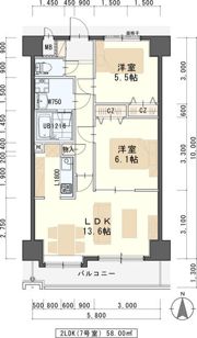 Hokulea Sendai（ホクレア仙台）の間取り画像