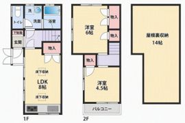 昆陽泉町2丁目テラスの間取り画像
