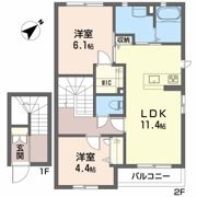 アルテミスの間取り画像