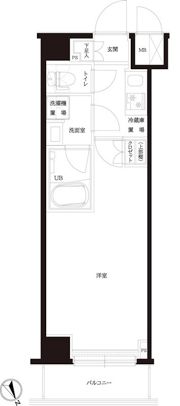 ルーブル中板橋六番館の間取り画像