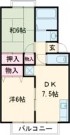 トゥインクルコート文化町3番館の間取り画像