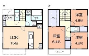 KITE－Lの間取り画像