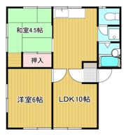 MTハイツの間取り画像