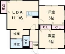 ジェクターの間取り画像