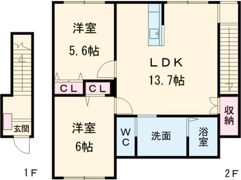 ジェクターの間取り画像