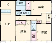 プレジールの間取り画像