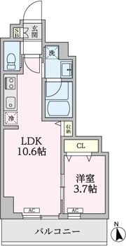 豊玉カームマンションWESTの間取り画像