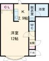 クローバーAの間取り画像
