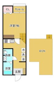 クエストUの間取り画像