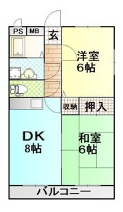 プレシャスコート新大村の間取り画像