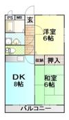 プレシャスコート新大村の間取り画像