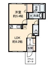 Raum Ruheの間取り画像