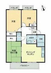 フォブールあすか B棟の間取り画像