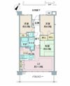 ラヴィドール鶴ヶ島の間取り画像