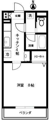 山咲ビルの間取り画像