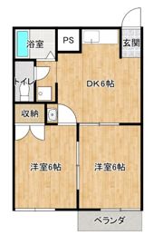 ニューシティ水城の間取り画像