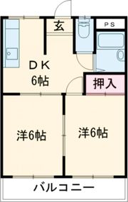 ハイツプランタンの間取り画像