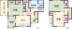 +iPPO Hinatawadaの間取り画像