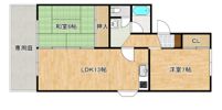 セジュール城山 A棟の間取り画像
