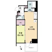 LaSante舟入本町（旧：S-RESIDENCE舟入本町）の間取り画像
