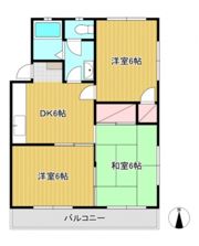 カリーナ沖新町の間取り画像