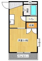 リトルハイツ上瀬NO．5の間取り画像