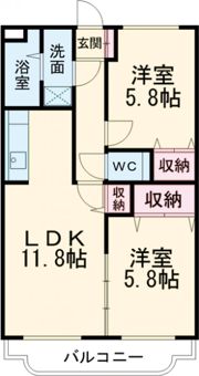 Y&Mアシュモの間取り画像