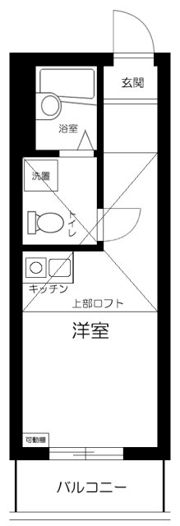 プロスペール神大前の間取り画像