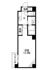 アスティオン深草の間取り画像