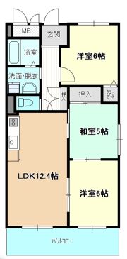 ディアコートの間取り画像