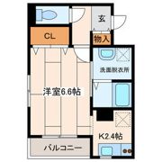 シャルムコートの間取り画像