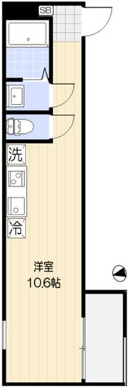 MELDIA小手指の間取り画像