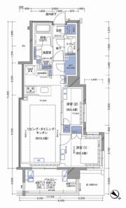 ラティエラ横濱大通り公園の間取り画像