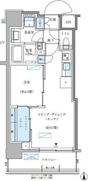 パークアクシス大森山王の間取り画像
