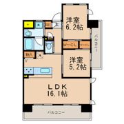 ベレッツァ門司の間取り画像