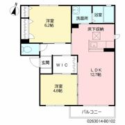 ディアス浜崎 B棟の間取り画像