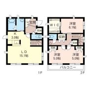 小熊邸戸建の間取り画像