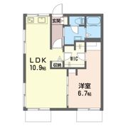 住吉ハイツの間取り画像