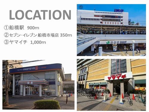 近くに施設あり