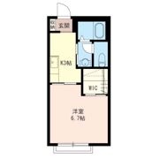 ファミールK＆Kの間取り画像