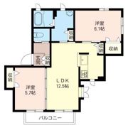 サニープレイス Bの間取り画像
